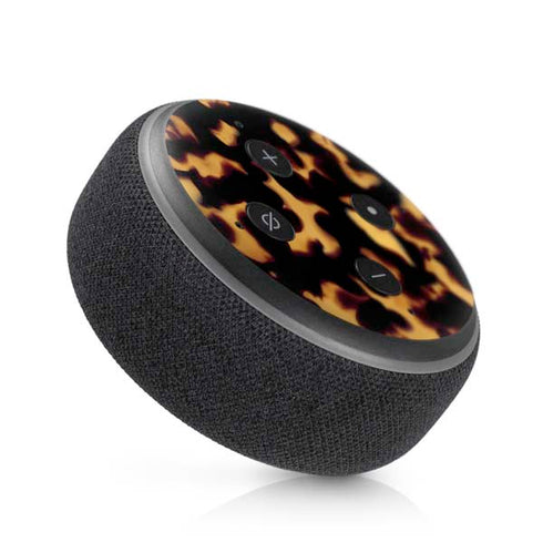 Tortoise Shell Amazon Echo Dot Skin