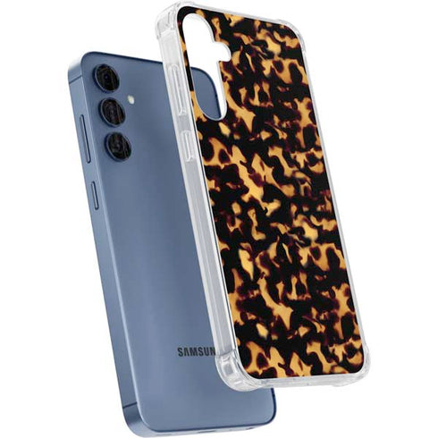 Tortoise Shell Galaxy A55 5G Clear Case