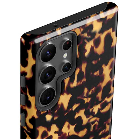 Tortoise Shell Galaxy S23 Ultra Pro Case