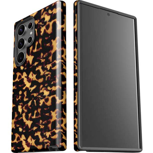 Tortoise Shell Galaxy S23 Ultra Pro Case