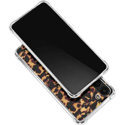 Tortoise Shell Galaxy S24 FE Clear Case