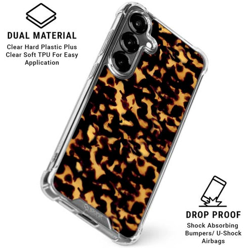 Tortoise Shell Galaxy S26 Plus Clear Case
