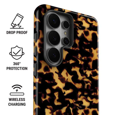 Tortoise Shell Galaxy S26 Ultra Impact Case
