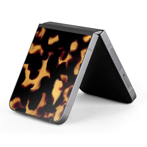 Tortoise Shell Galaxy Z Flip6 Skin