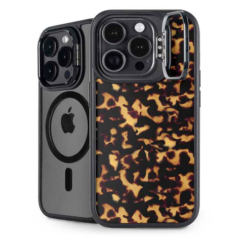 Tortoise Shell iPhone 14 Pro Max Kickstand Case
