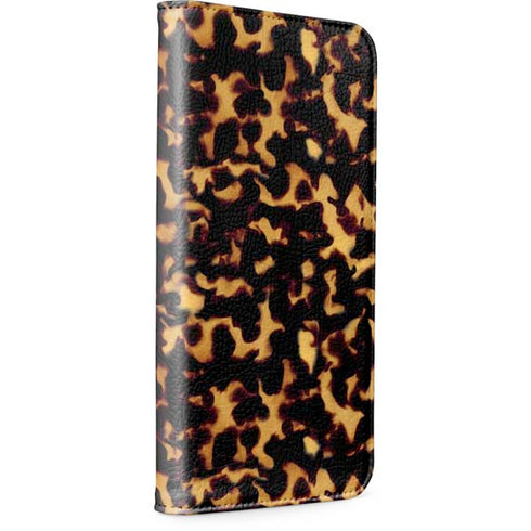 Tortoise Shell iPhone 15 Plus Folio Case