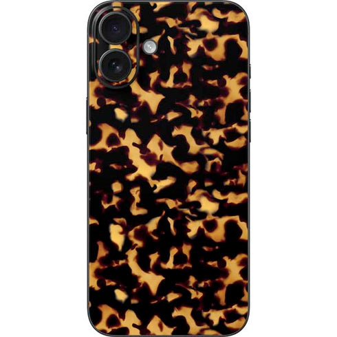 Tortoise Shell iPhone 16 Plus Skin