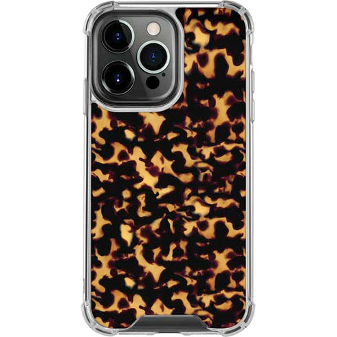 Tortoise Shell iPhone 16 Pro Clear Case