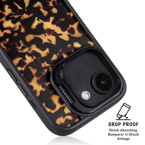 Tortoise Shell iPhone 16e Kickstand Case