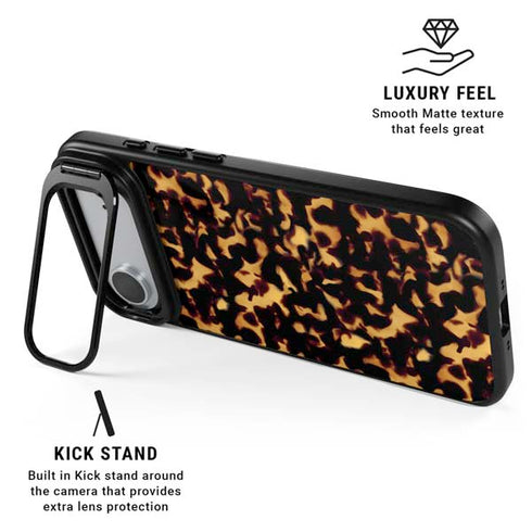 Tortoise Shell iPhone 17 Air Kickstand Case