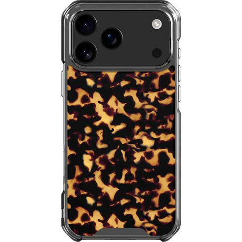 Tortoise Shell iPhone 17 Pro Max Clear Case