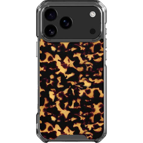 Tortoise Shell iPhone 18 Pro Max Clear Case