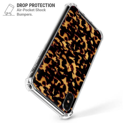Tortoise Shell iPhone X/XS Clear Case