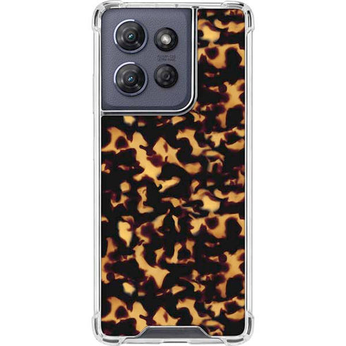 Tortoise Shell Moto G 5G (2025) Clear Case