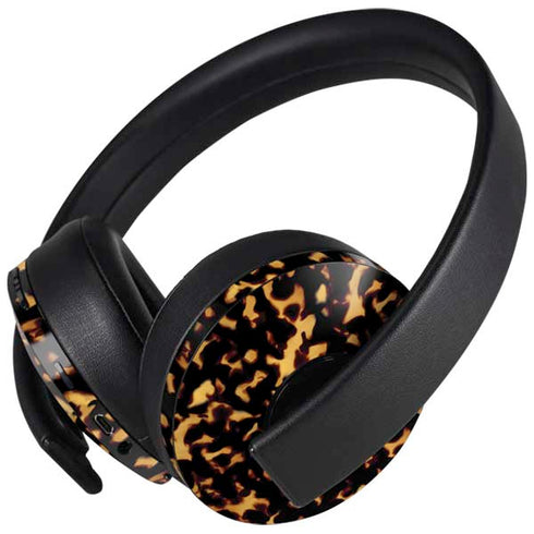 Tortoise Shell PlayStation 4 Gold Wireless Headset Skin