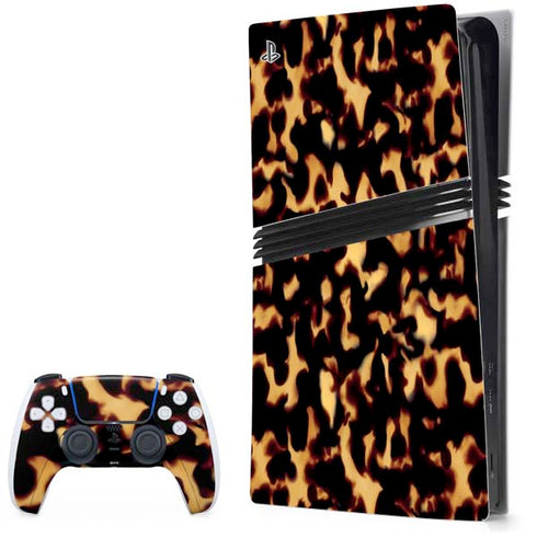 Tortoise Shell PS5 Pro Bundle Skin