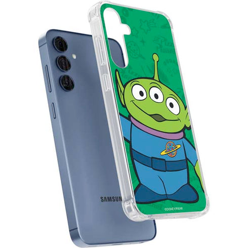 Disney Toy Story Alien Galaxy A35 5G Clear Case