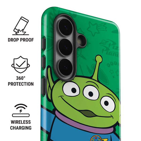 Disney Toy Story Alien Galaxy S26 Plus Impact Case