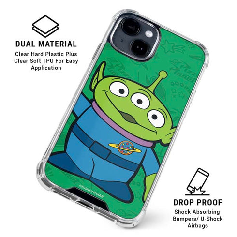 Disney Toy Story Alien iPhone 15 Clear Case