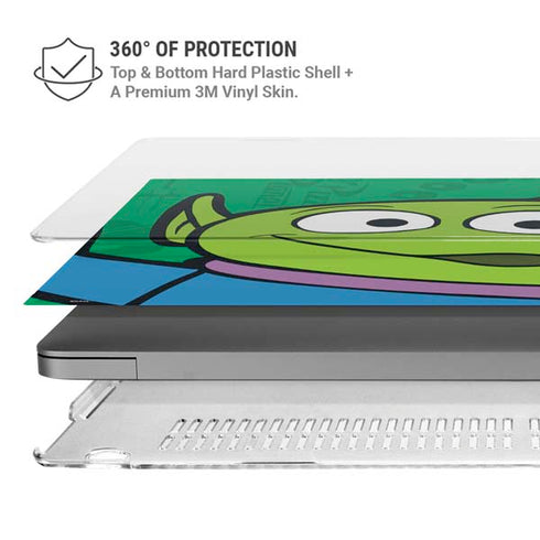 Disney Toy Story Alien MacBook Pro 14in (2021-24) Case plus Skin