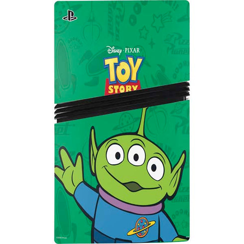 Disney Toy Story Alien PS5 Pro Disk Bundle Skin