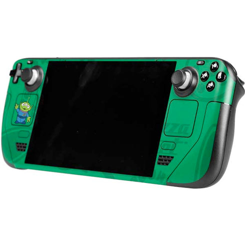 Disney Toy Story Alien Steam Deck Handheld Gaming Computer OLED Skin