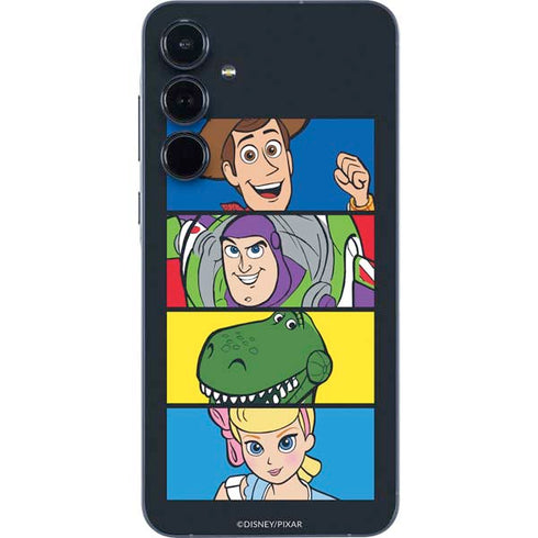 Disney Toy Story Character Grid Galaxy A55 5G Skin