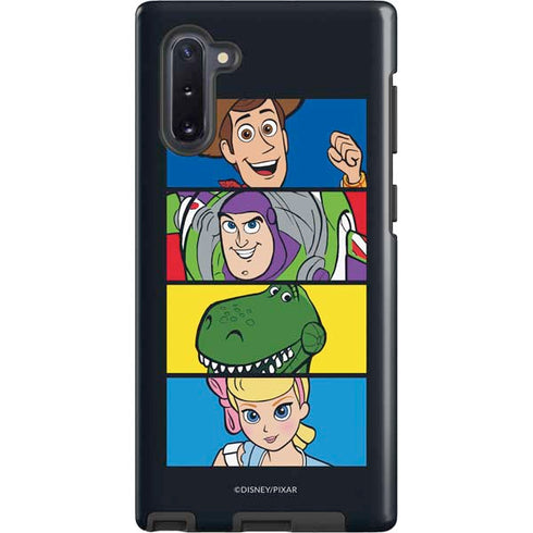 Disney Toy Story Character Grid Galaxy Note 10 Pro Case