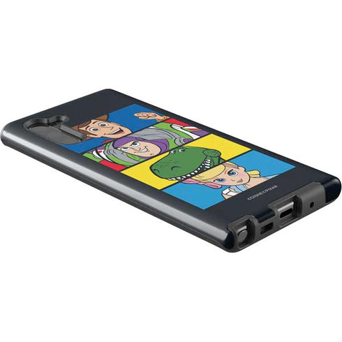Disney Toy Story Character Grid Galaxy Note 10 Pro Case