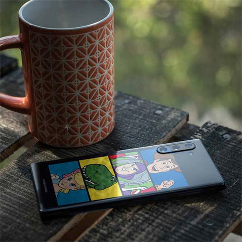 Disney Toy Story Character Grid Galaxy Note 10 Skin
