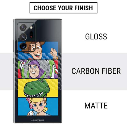 Disney Toy Story Character Grid Galaxy Note20 Ultra 5G Skin