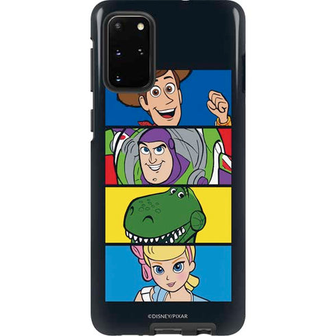 Disney Toy Story Character Grid Galaxy S20 Plus Pro Case