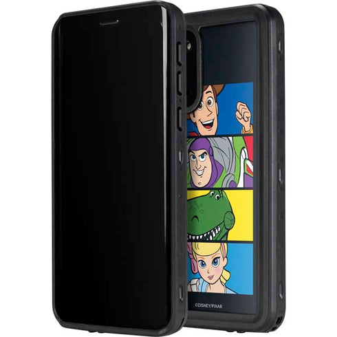 Disney Toy Story Character Grid Galaxy S20 Plus Waterproof Case