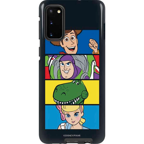 Disney Toy Story Character Grid Galaxy S20 Pro Case