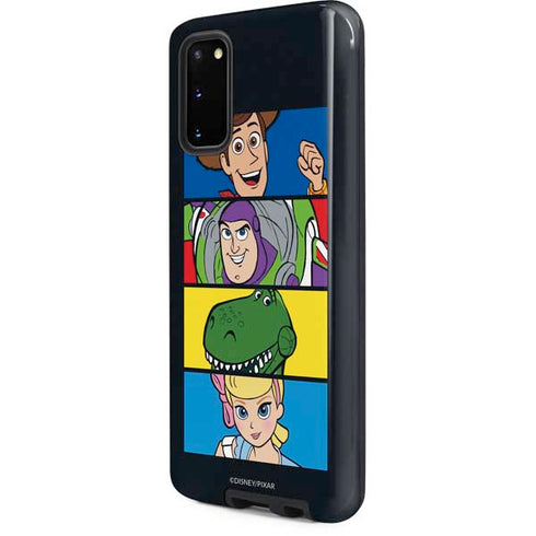 Disney Toy Story Character Grid Galaxy S20 Pro Case