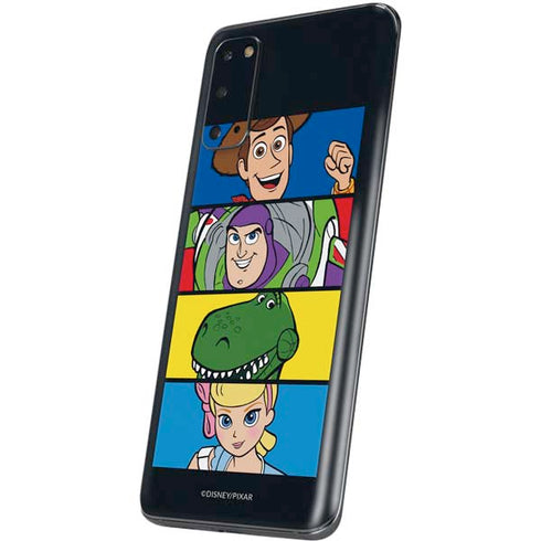 Disney Toy Story Character Grid Galaxy S20 Skin