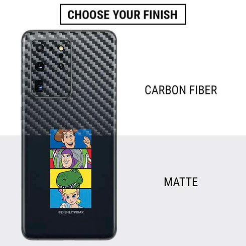 Disney Toy Story Character Grid Galaxy S20 Ultra 5G Skin