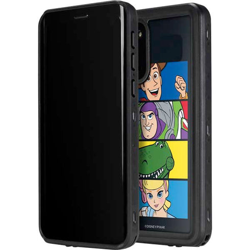 Disney Toy Story Character Grid Galaxy S20 Waterproof Case
