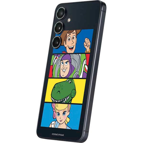 Disney Toy Story Character Grid Galaxy S25 Plus Skin