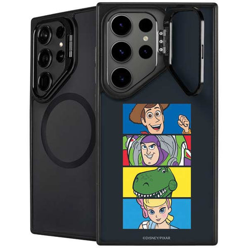 Disney Toy Story Character Grid Galaxy S25 Ultra Kickstand Case