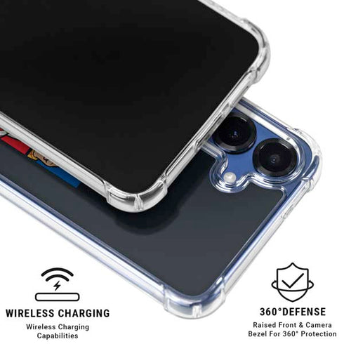 Disney Toy Story Character Grid Galaxy S25 Plus Clear Case