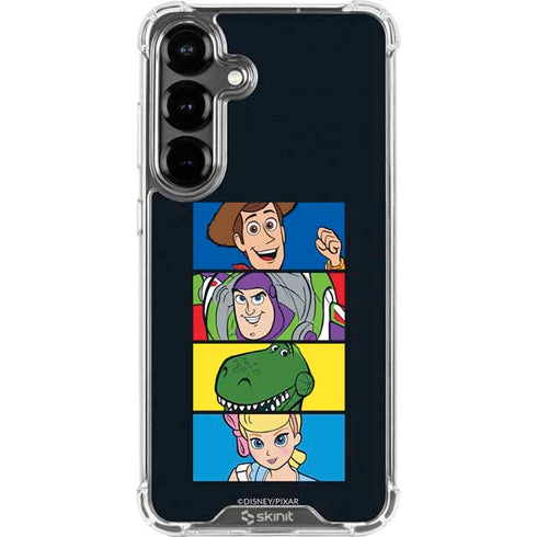 Disney Toy Story Character Grid Galaxy S26 Plus Clear Case