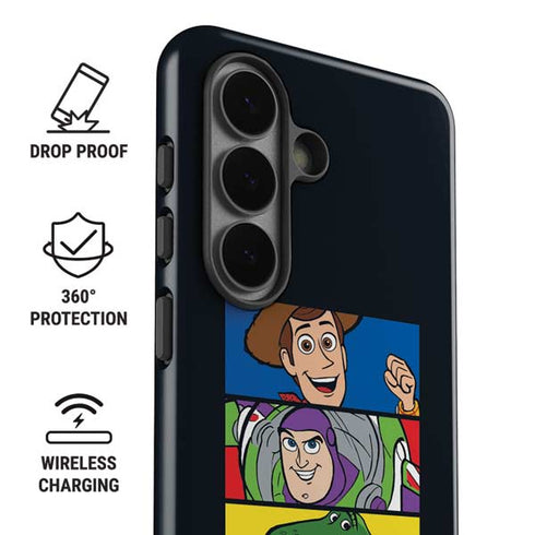 Disney Toy Story Character Grid Galaxy S26 Plus Impact Case