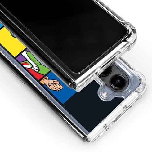 Disney Toy Story Character Grid Galaxy Z Fold5 5G Clear Case