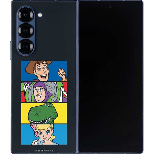 Disney Toy Story Character Grid Galaxy Z Fold6 Skin