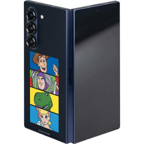 Disney Toy Story Character Grid Galaxy Z Fold6 Skin