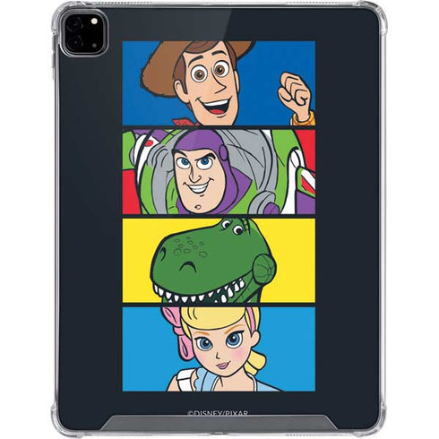 Disney Toy Story Character Grid iPad Pro 12.9in (2020) Clear Case