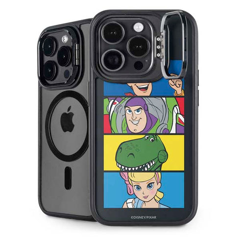 Disney Toy Story Character Grid iPhone 14 Pro Kickstand Case