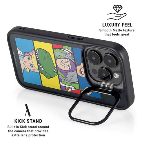 Disney Toy Story Character Grid iPhone 14 Pro Kickstand Case