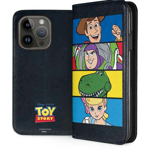 Disney Toy Story Character Grid iPhone 15 Pro Folio Case